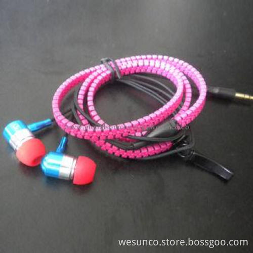 Zipper Earphone
